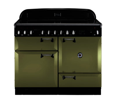 RANGEMASTER  Elan 110 Electric Ceramic Range Cooker - Olive Green